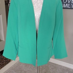 Green Blazer Jacket Plus Size 18W